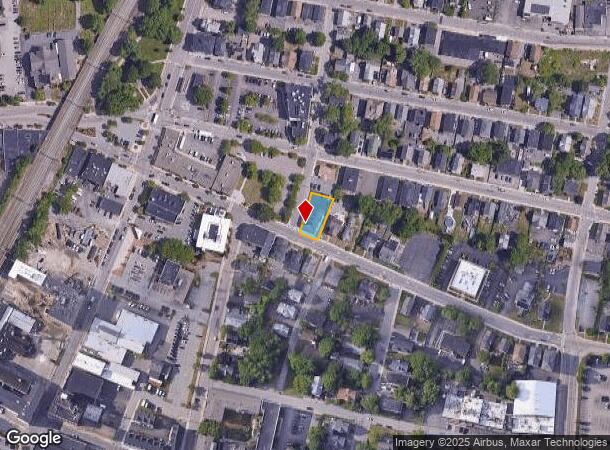  104 Park St, Attleboro, MA Parcel Map
