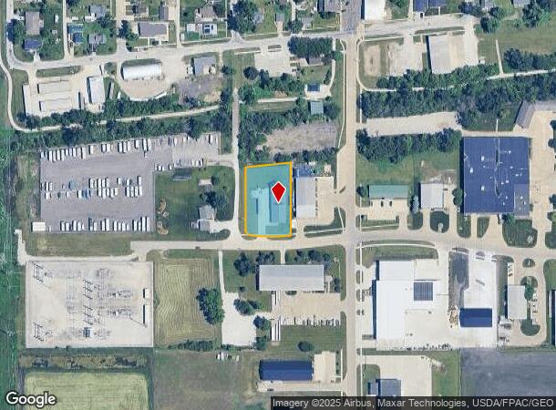 101 Campus Dr, Huxley, IA Parcel Map