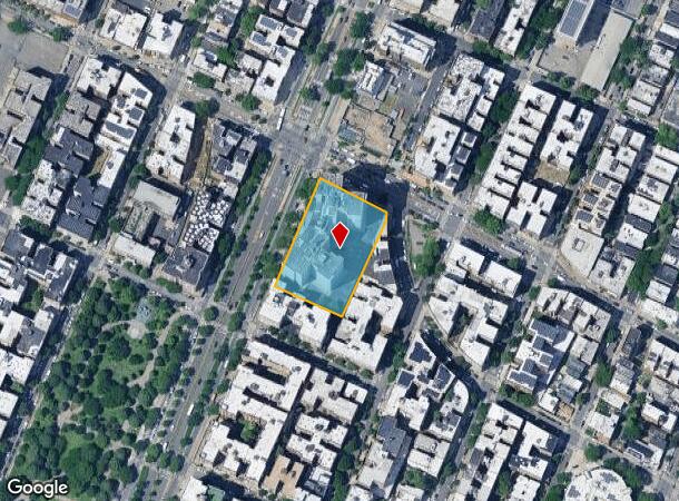  1020 Grand Concourse, Bronx, NY Parcel Map