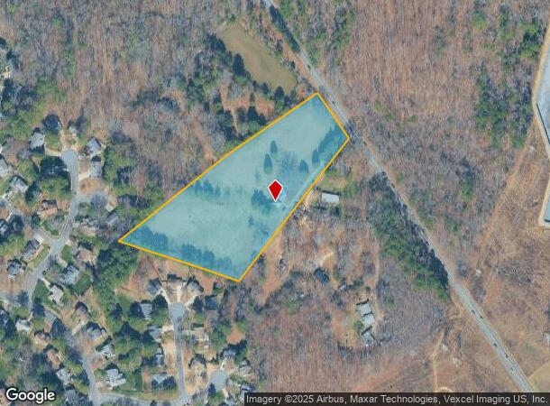 1828 E John St, Matthews, NC Parcel Map