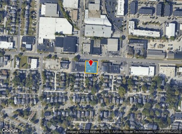  1033 W 3Rd Ave, Columbus, OH Parcel Map