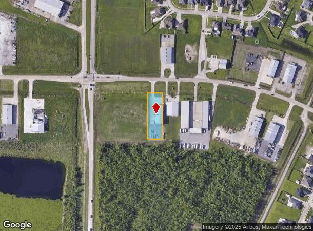 1123 Valhi Blvd, Houma, LA Parcel Map