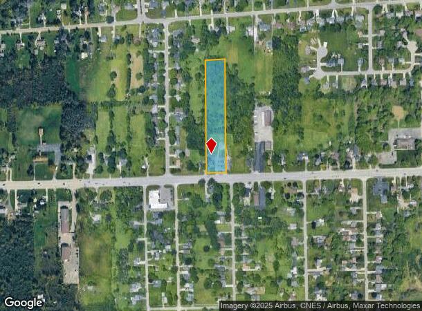  6184 Corunna Rd, Flint, MI Parcel Map