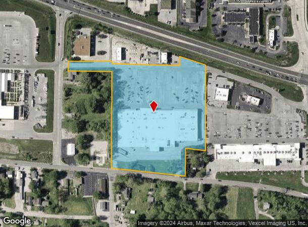  1751 Homer M Adams Pkwy, Alton, IL Parcel Map