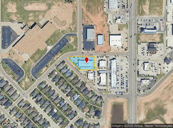  6515 68Th St, Lubbock, TX Parcel Map
