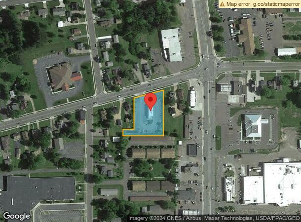  726 E Broadway Ave, Medford, WI Parcel Map