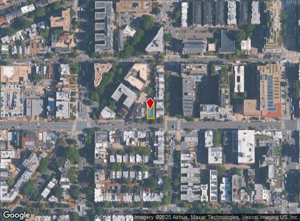  1507 U St Nw, Washington, DC Parcel Map