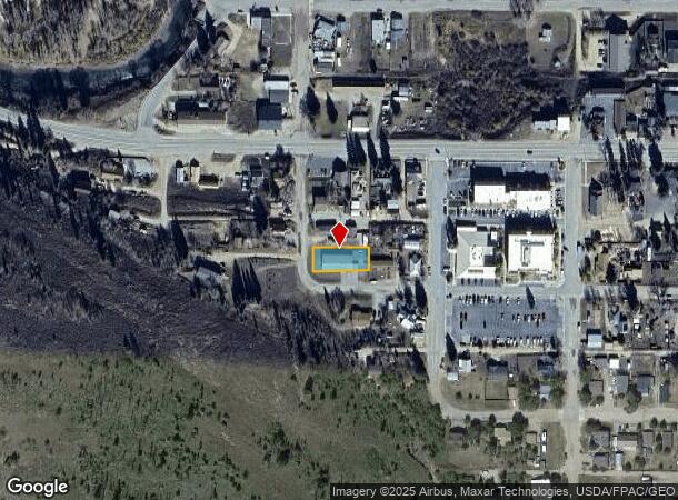  612 Aspen St, Hot Sulphur Springs, CO Parcel Map