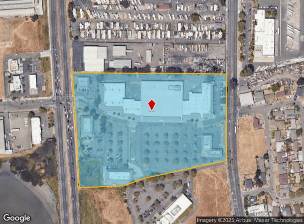  1801 Broadway St, Vallejo, CA Parcel Map