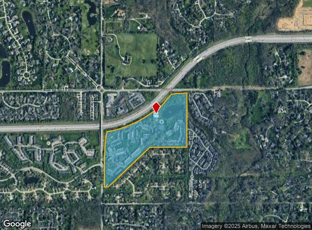 9301 Ditch Rd, Indianapolis, IN Parcel Map