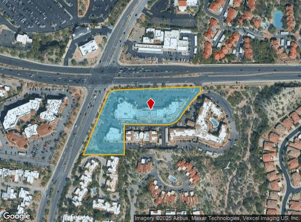  6326 N Campbell Ave, Tucson, AZ Parcel Map