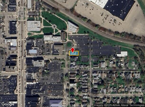  214 N Barry St, Olean, NY Parcel Map