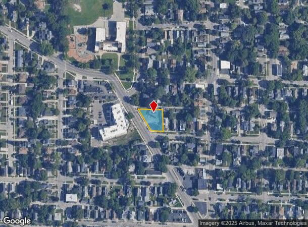 736 Stocking Ave Nw, Grand Rapids, MI Parcel Map