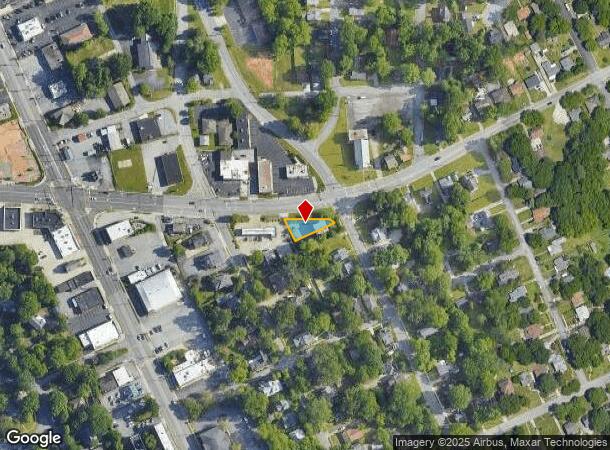  210 E Lexington Ave, High Point, NC Parcel Map