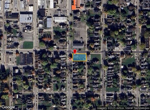  1201 S A St, Richmond, IN Parcel Map