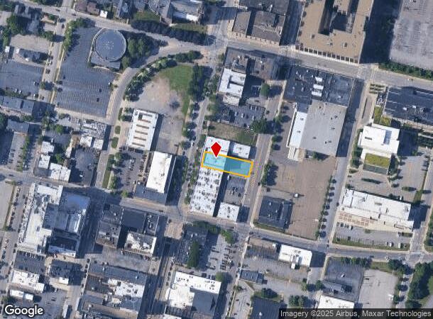 733 Main St, Buffalo, NY Parcel Map