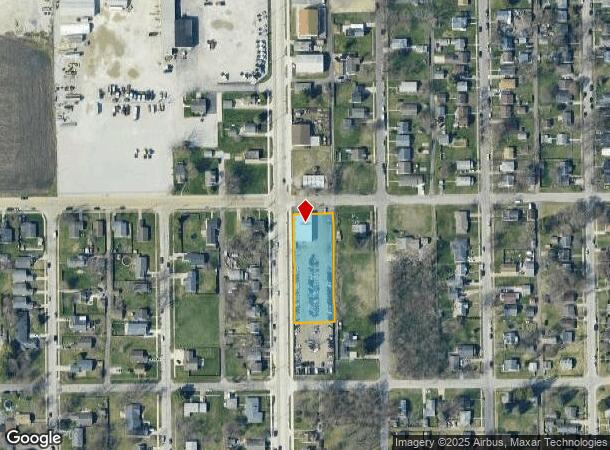 1906 S Olive St, South Bend, IN Parcel Map