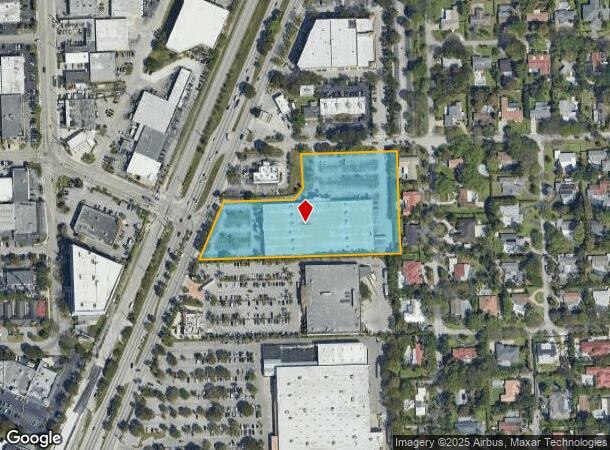  13251 S Dixie Hwy, Pinecrest, FL Parcel Map