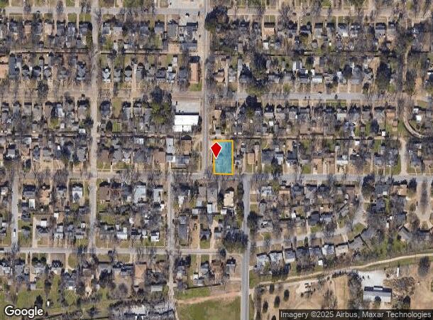 2511 Brook Ave, Wichita Falls, TX Parcel Map