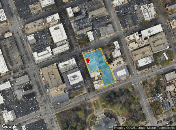 1230 Main St, Columbia, SC Parcel Map