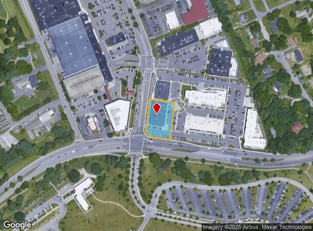 600 University City Blvd, Blacksburg, VA Parcel Map