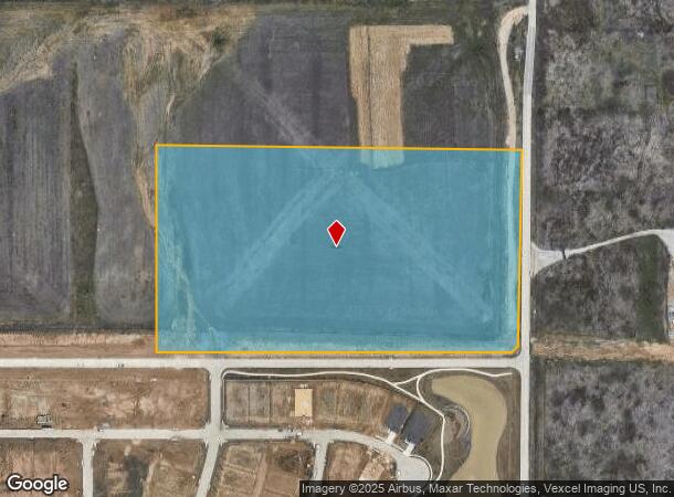 Blue Mound Rd E, Haslet, TX Parcel Map