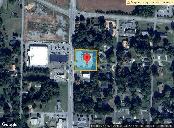  619 S State St, Yadkinville, NC Parcel Map