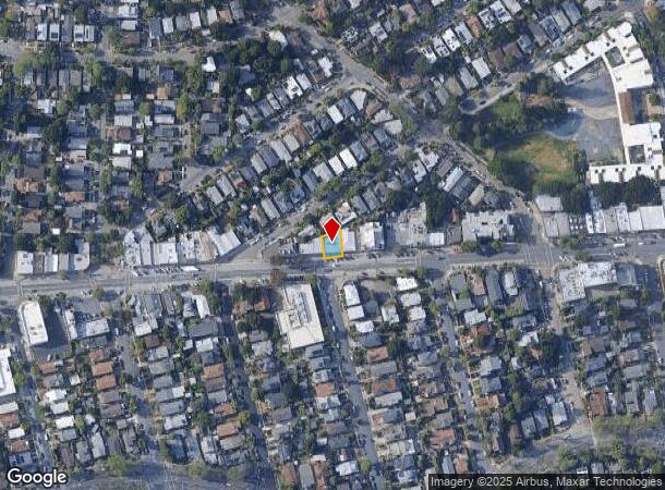 1647 Solano Ave, Berkeley, CA Parcel Map
