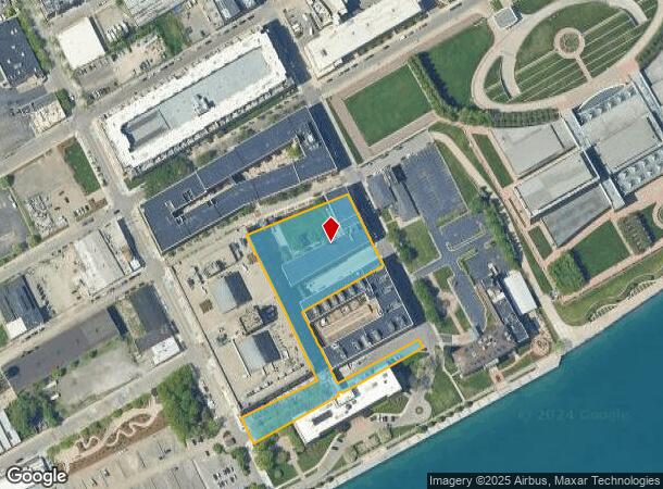  2900 Wight St, Detroit, MI Parcel Map