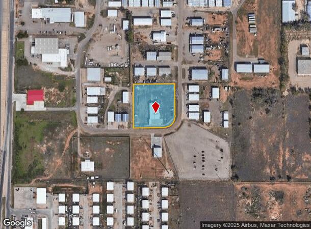  8402 Avenue D, Lubbock, TX Parcel Map