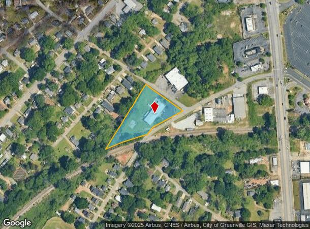  501 Furman Rd, Greenville, SC Parcel Map