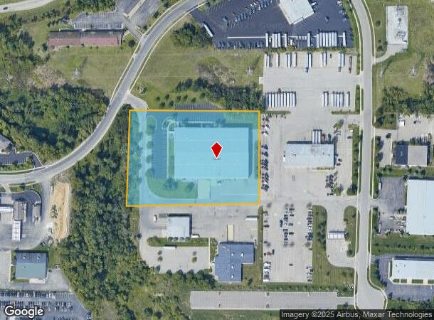 3030 Corporate Grove Dr, Hudsonville, MI Parcel Map