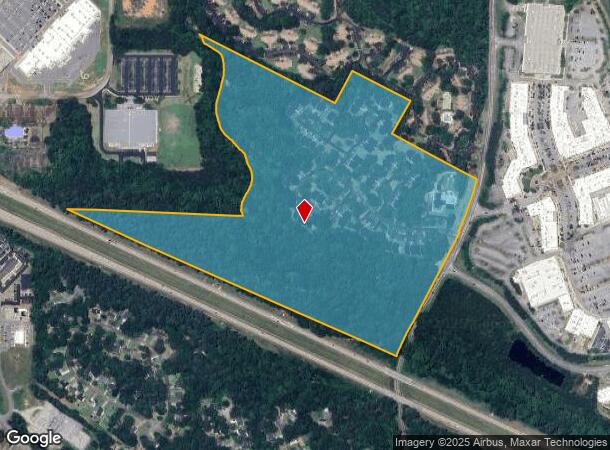  1800 Wesleyan Dr, Macon, GA Parcel Map