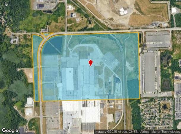 4555 Giddings Rd, Lake Orion, MI Parcel Map