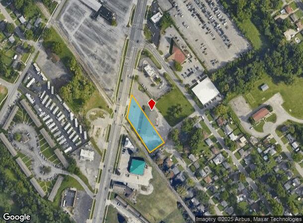  1602 E 10Th St, Jeffersonville, IN Parcel Map