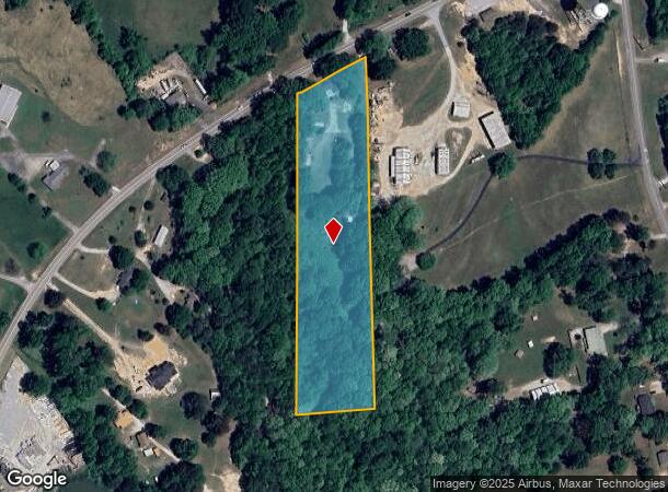  1184 Highway 124, Hoschton, GA Parcel Map