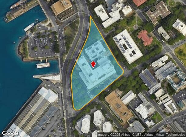  300 Ala Moana Blvd, Honolulu, HI Parcel Map