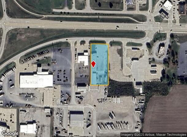 1509 W Fayette Ave, Effingham, IL Parcel Map