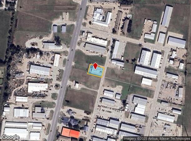 1208 N Industrial Blvd, Pilot Point, TX Parcel Map