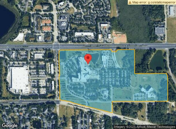  10000 W Colonial Dr, Ocoee, FL Parcel Map