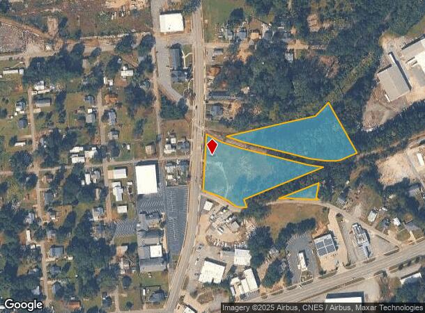  2435 S Main St, Anderson, SC Parcel Map