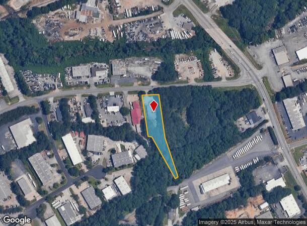  4234 Lilburn Industrial Way Sw, Lilburn, GA Parcel Map