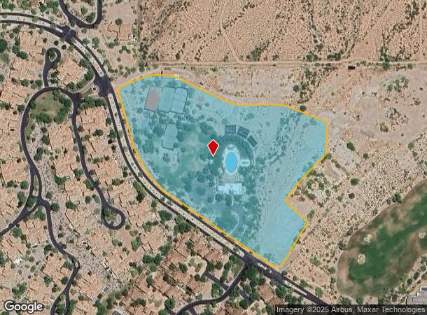  8546 E Superstition Mountain Dr, Gold Canyon, AZ Parcel Map