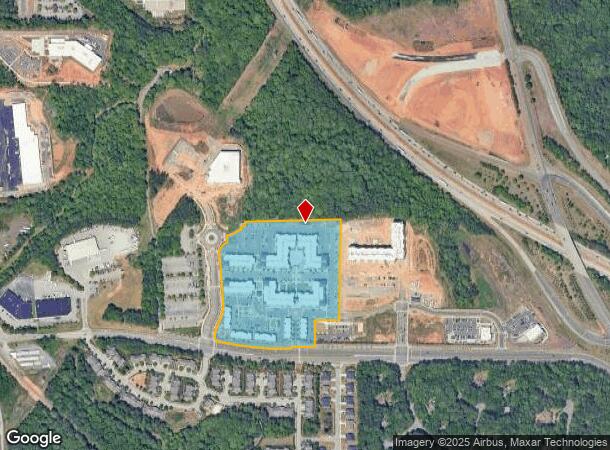 100 Carraway Xing, Chapel Hill, NC Parcel Map
