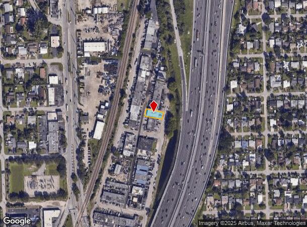  4613 Nw 8Th Ave, Fort Lauderdale, FL Parcel Map