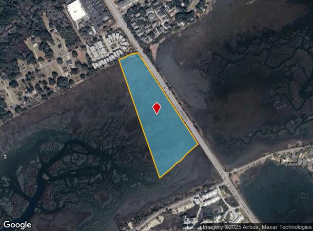 Folly Rd, Charleston, SC Parcel Map