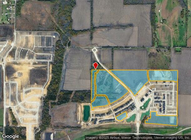  9047 County Road 92, Celina, TX Parcel Map