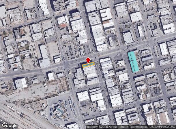  501 S El Paso St, El Paso, TX Parcel Map