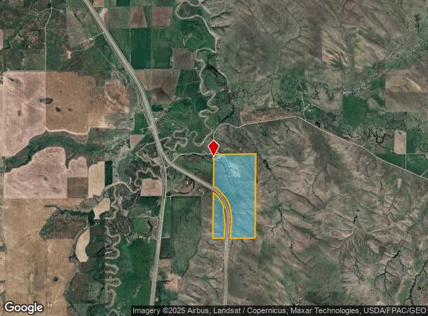 664 Reno Creek Rd, Garryowen, MT Parcel Map