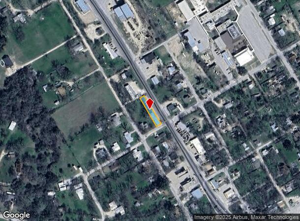 600 N Second St, Hico, TX Parcel Map
